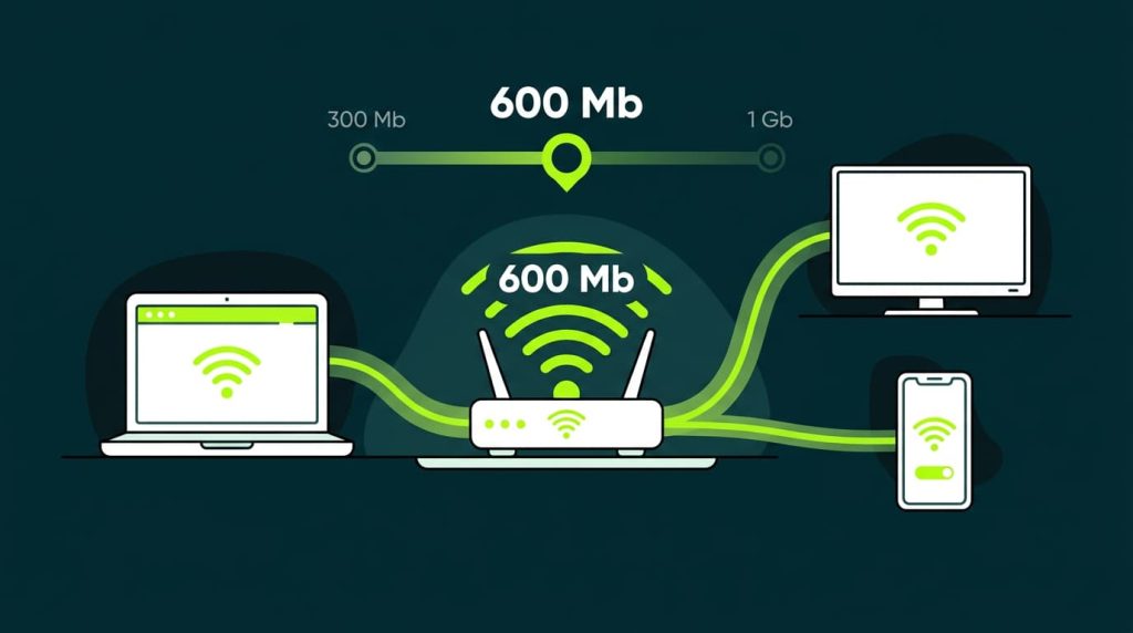 Tengo 600 Mb contratados pero mi móvil recibe mucho menos: ¿es normal?