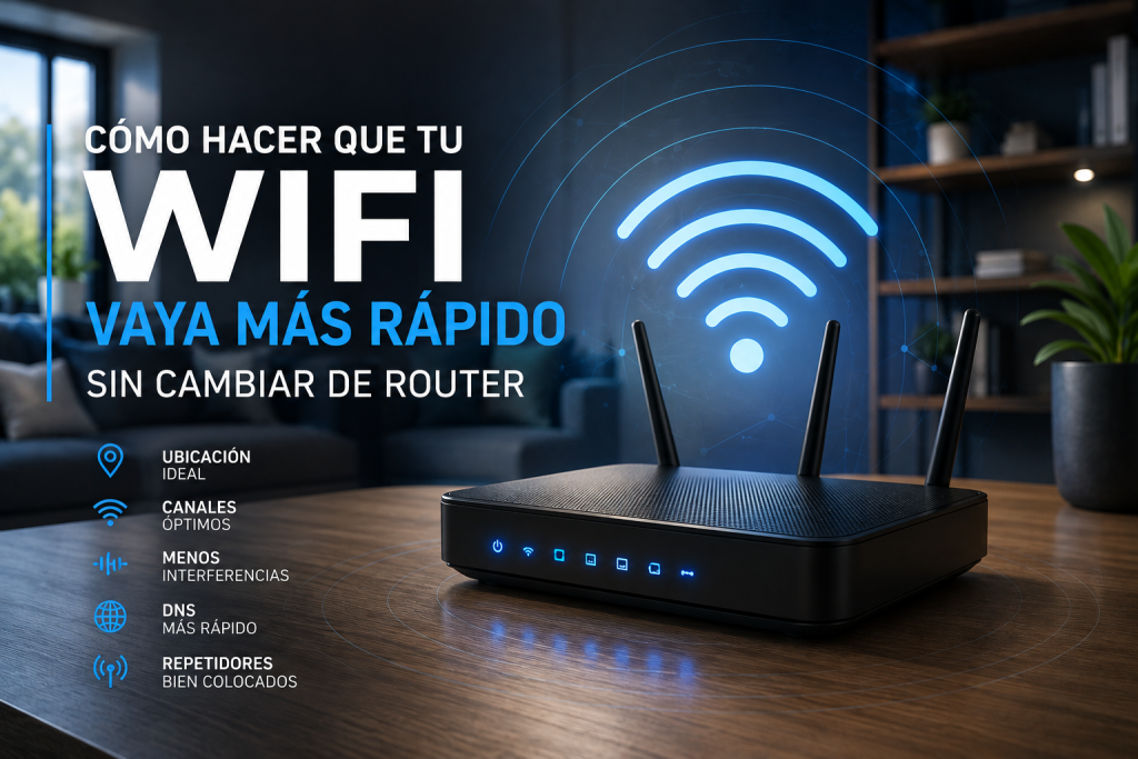 Cómo hacer que tu WiFi vaya más rápido sin cambiar de router
