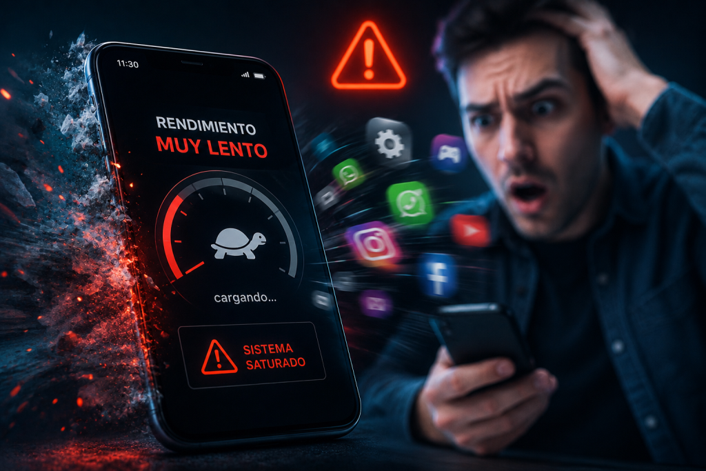 Mi móvil va lento y se bloquea: cómo encontrar la causa