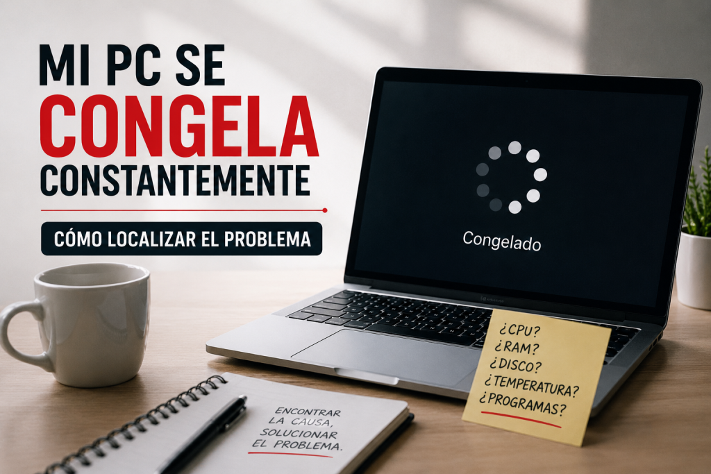 Mi PC se congela constantemente: cómo localizar el problema