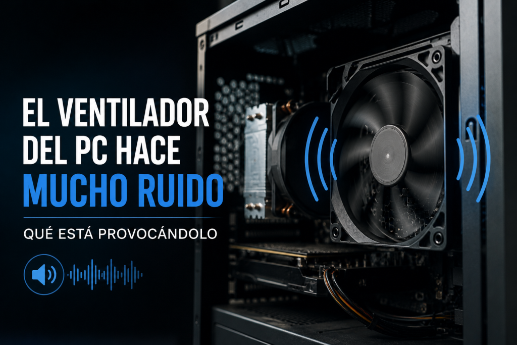 El ventilador del PC hace mucho ruido: qué está provocándolo