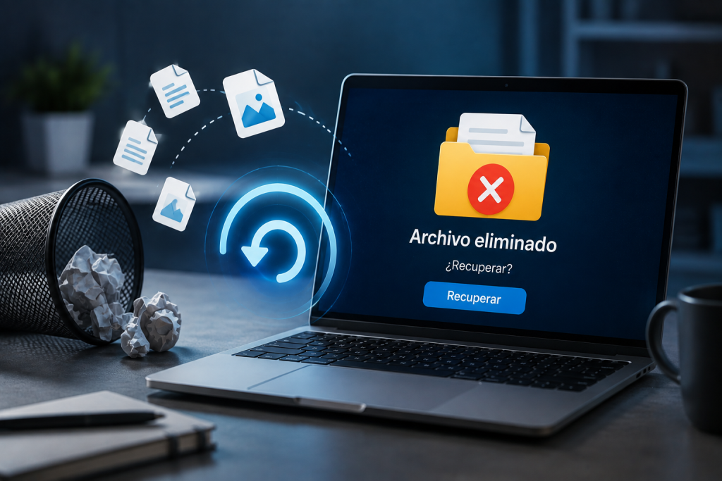 He borrado un archivo importante: qué opciones tengo para recuperarlo