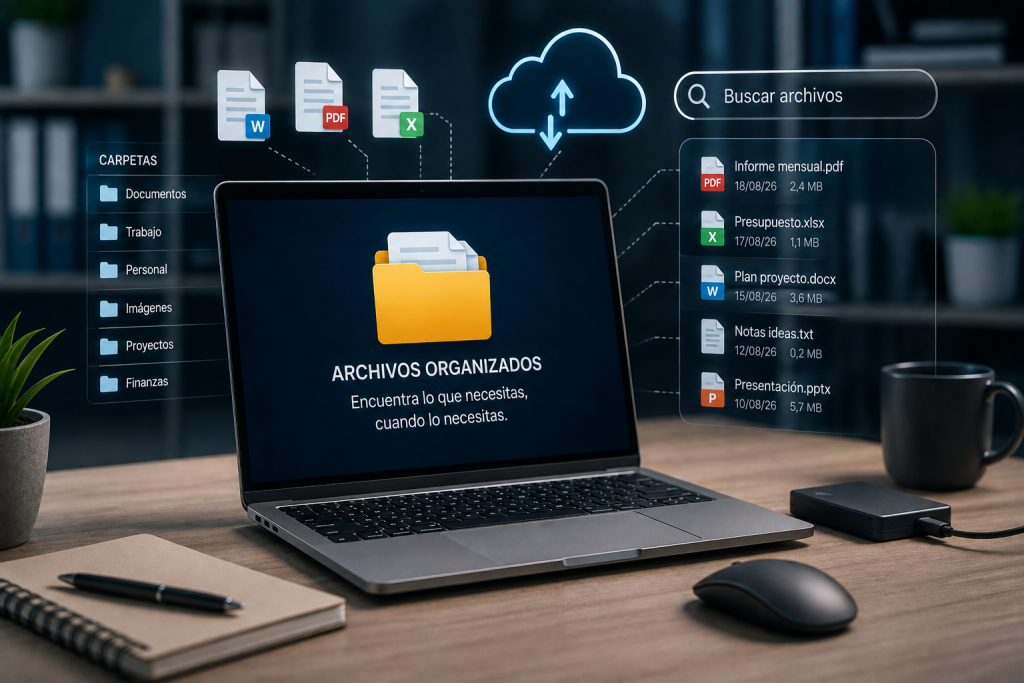 Cómo organizar archivos digitales para dejar de perder tiempo buscándolos