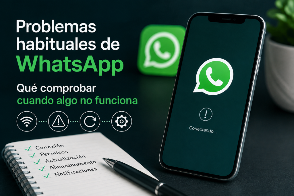 Problemas habituales de WhatsApp: qué comprobar cuando algo no funciona