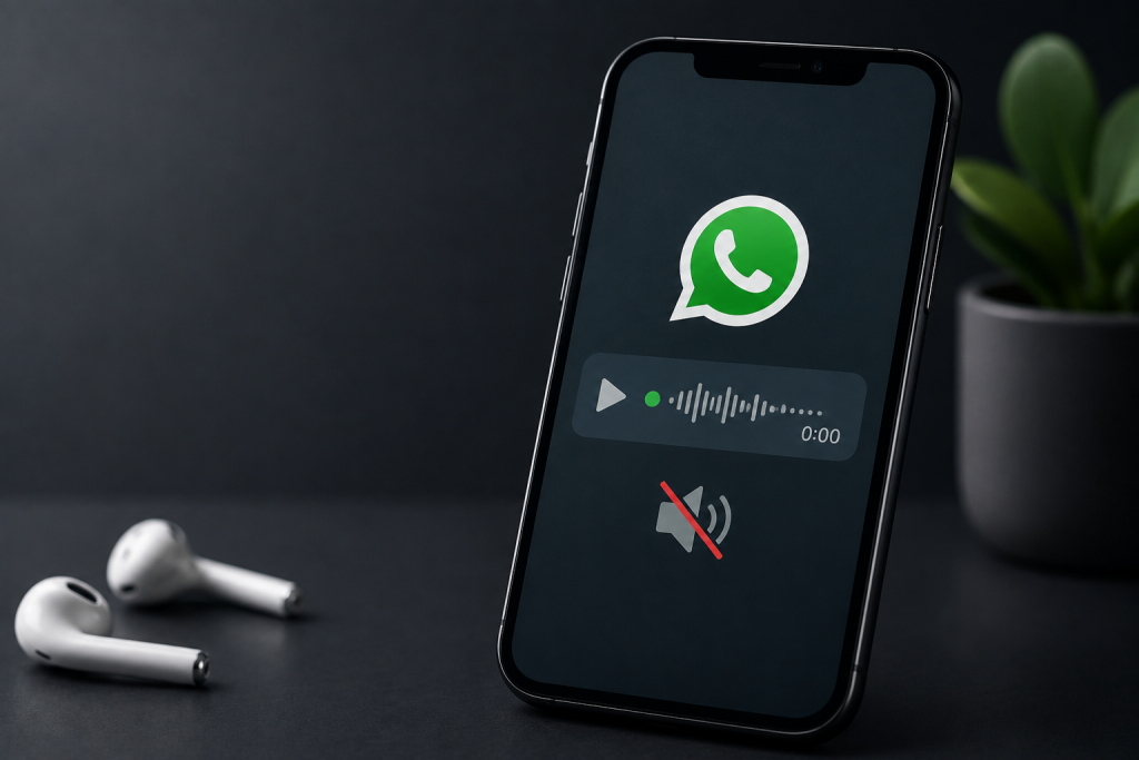 No puedo escuchar los audios de WhatsApp: qué revisar