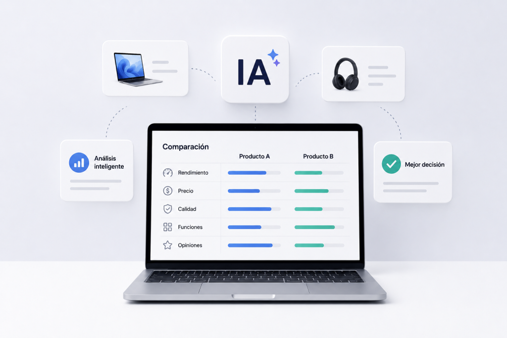 Cómo comparar productos con IA antes de comprar: guía para tomar mejores decisiones