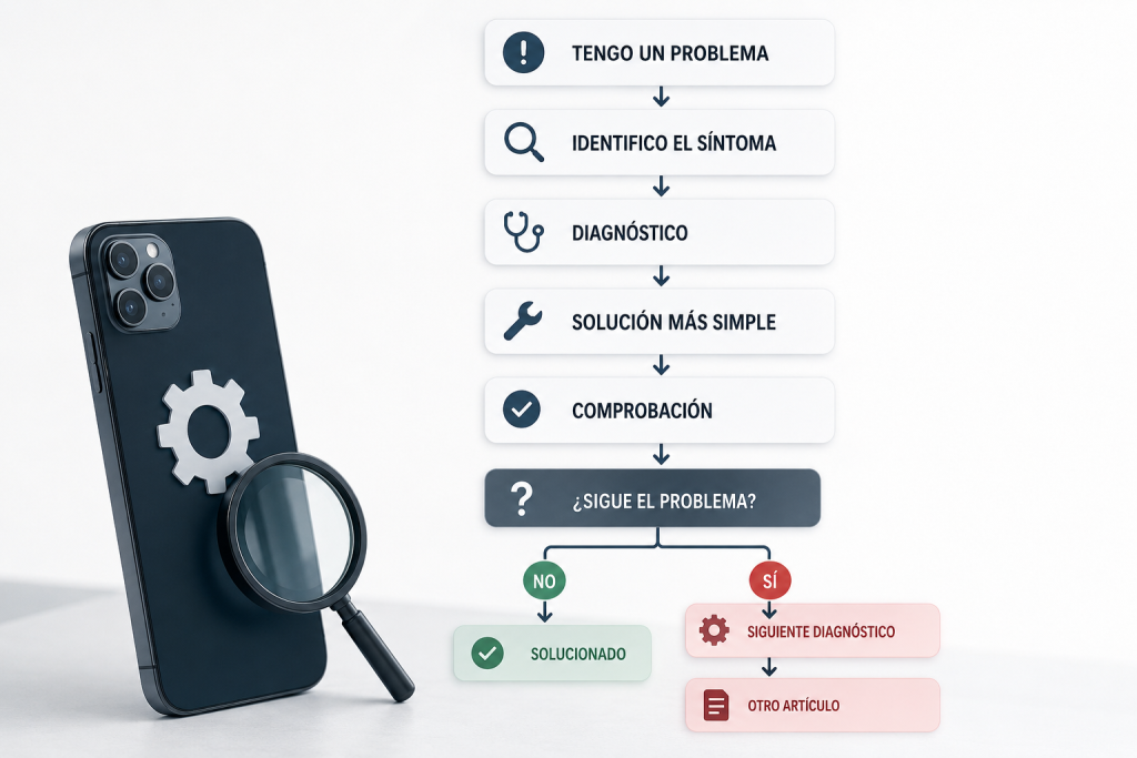 Diagnóstico rápido: mi móvil tiene un problema